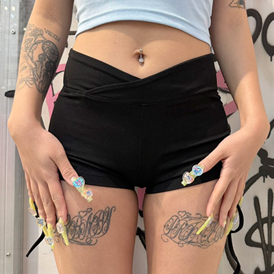 GATHER STRING SHORTS