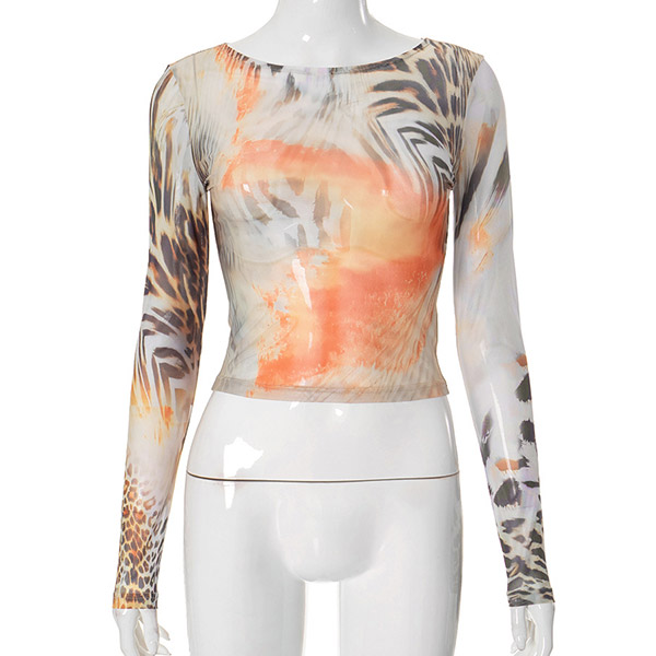 SHEER PATTERN CUTSEW
