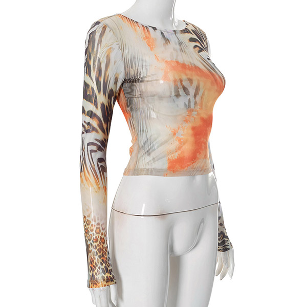 SHEER PATTERN CUTSEW