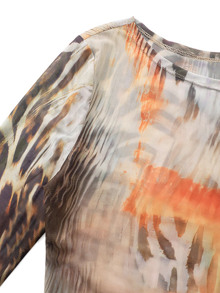 SHEER PATTERN CUTSEW