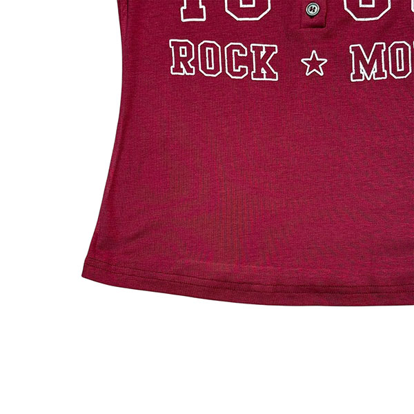 SPORTS HENRY NECK T-SHIRT