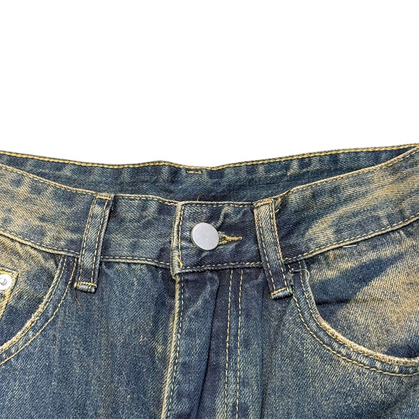 MULTI POCKET DENIM PANTS