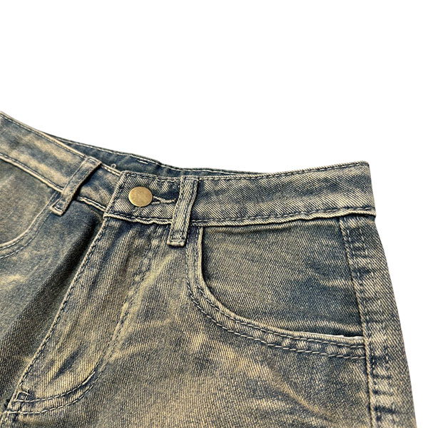 MULTI POCKET DENIM PANTS
