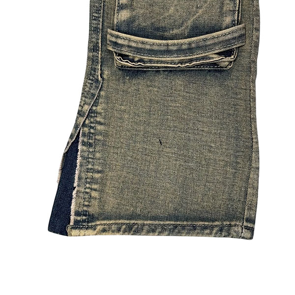 MULTI POCKET DENIM PANTS