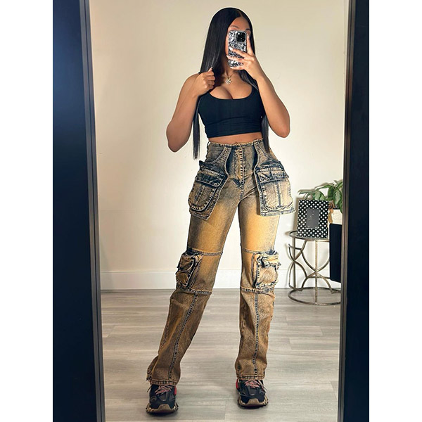 MULTI POCKET CARGO PANTS