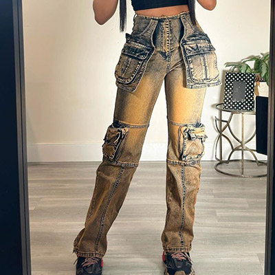 MULTI POCKET CARGO PANTS