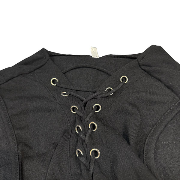 SKULL LACE UP TANKTOP