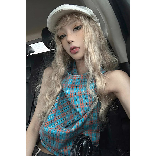 BACKLESS CHECK VEST
