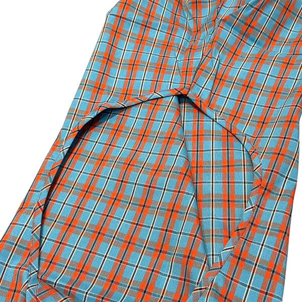 BACKLESS CHECK VEST