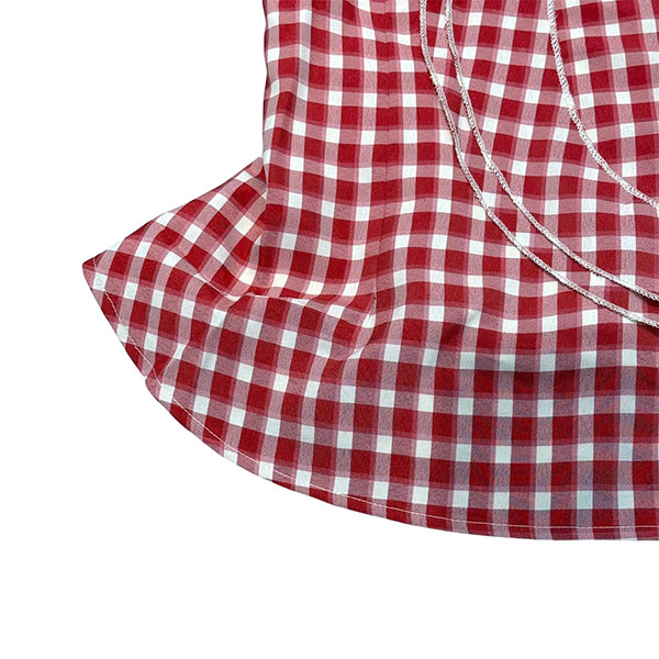 CHECK RIBBON CAMISOLE