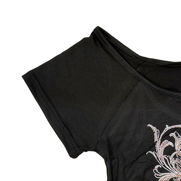 LAYERED CROSS T-SHIRT