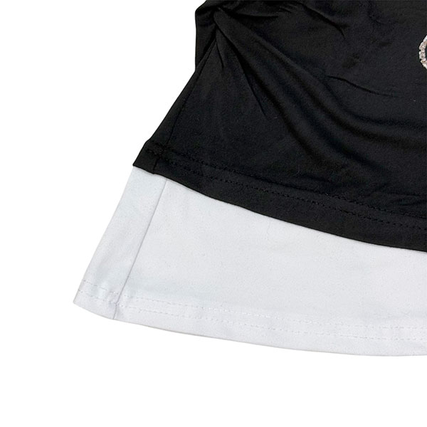 LAYERED CROSS T-SHIRT