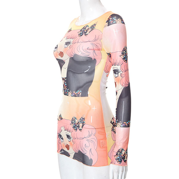 COMICS SHEER ONEPIECE