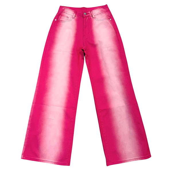 PINK DENIM PANTS
