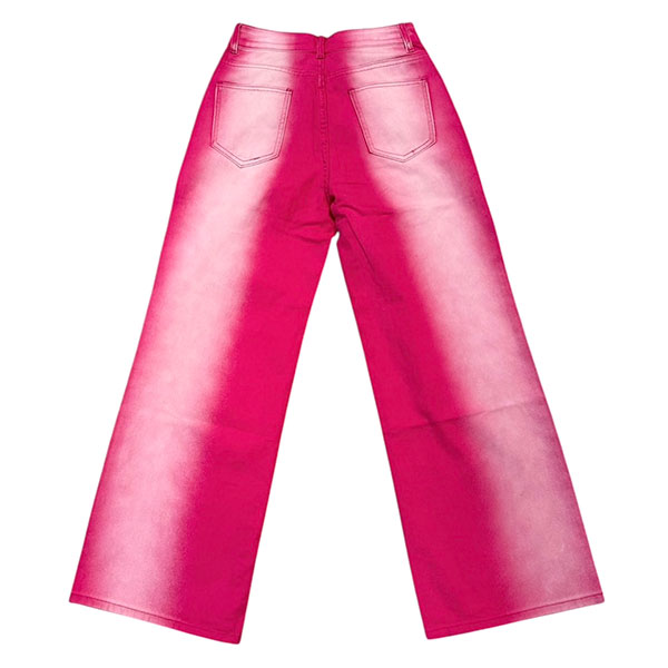PINK DENIM PANTS