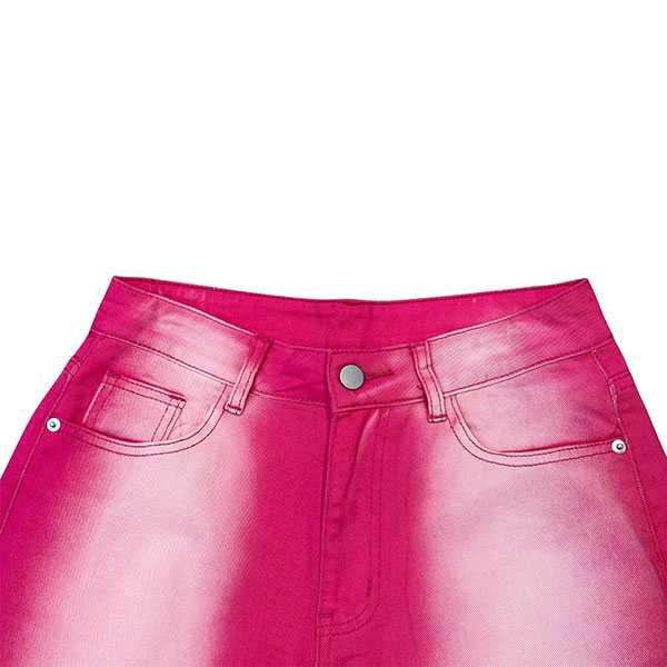 PINK DENIM PANTS