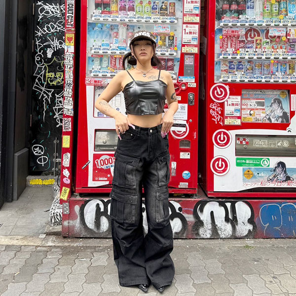 ECO LEATHER CAMISOLE