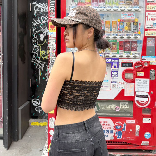 ECO LEATHER CAMISOLE