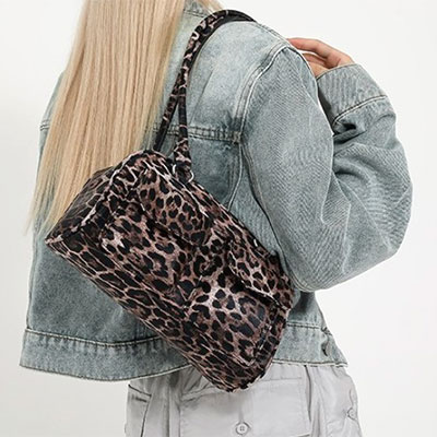LEOPARD SHOULDER BAG