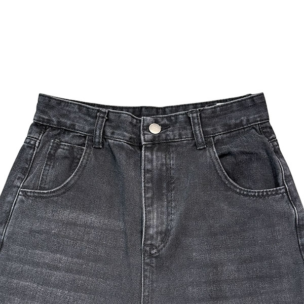 BLACK DENIM PANTS