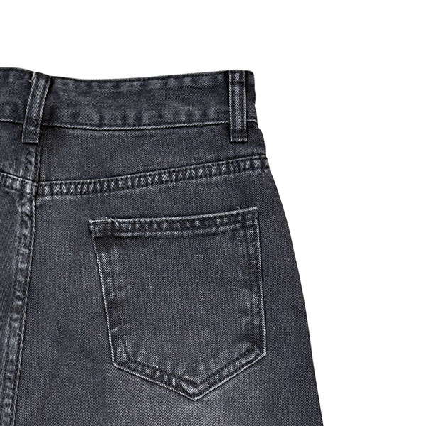 BLACK DENIM PANTS | OTO GIRLS ONLINE SHOP