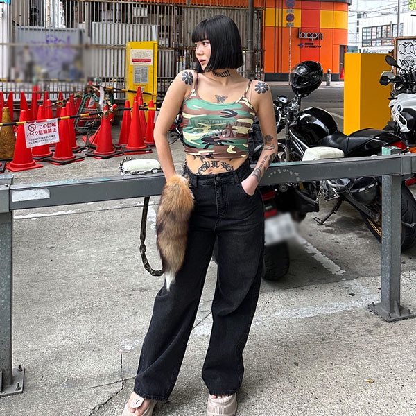 STONE CAMO CAMISOLE