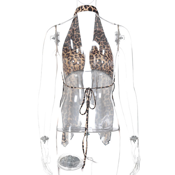 HOLLOW HALTER NECK