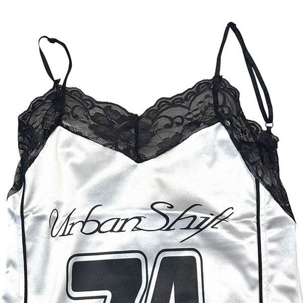 LACE SATIN SPORTS CAMISOLE