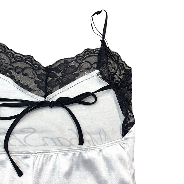 LACE SATIN SPORTS CAMISOLE