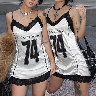 LACE SATIN SPORTS CAMISOLE