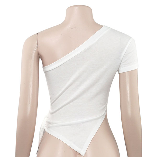 ONE SHOULDER EAGLE CUTSEW