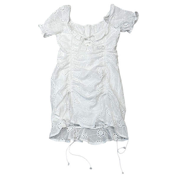 DRAWSTRING ONEPIECE