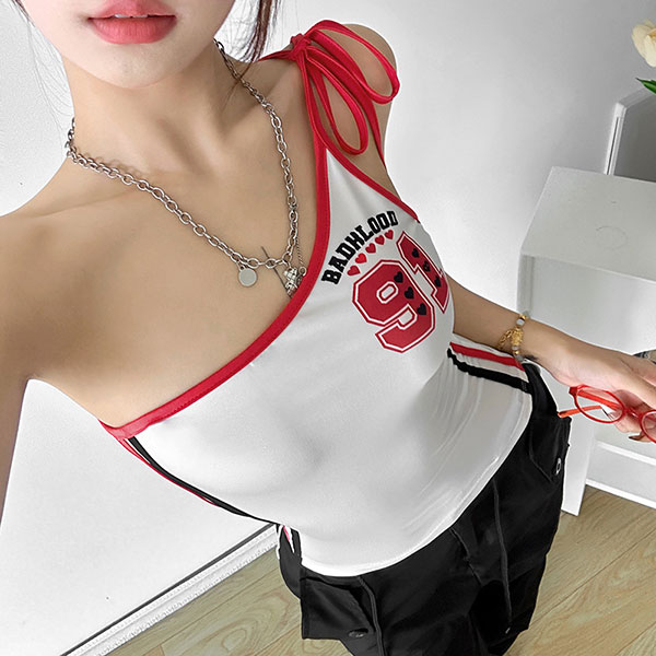 ONE SHOULDER SPORTS CAMISOLE
