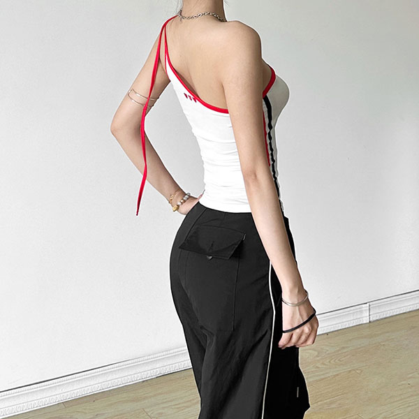ONE SHOULDER SPORTS CAMISOLE