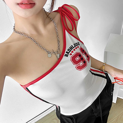 ONE SHOULDER SPORTS CAMISOLE