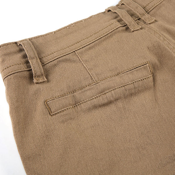 LOW WAIST CHINO SHORTS