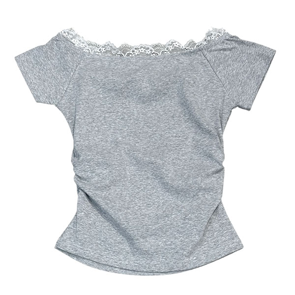 LACE LETTER OFF SHOULDER