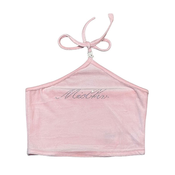 STONE HALTER CAMISOLE