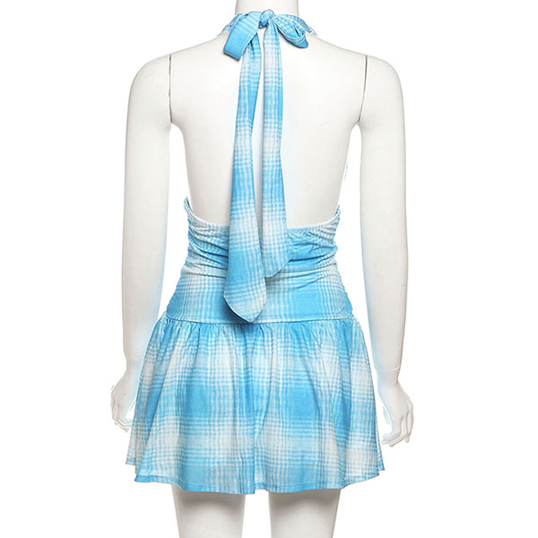 HALTER CHECK ONEPIECE