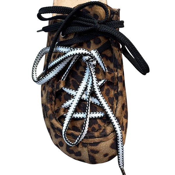 LACE SUEDE SANDAL