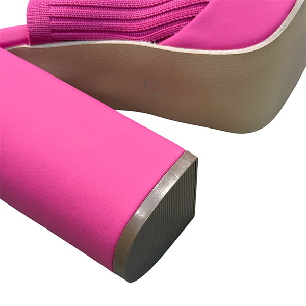 KNIT PLATFORM SANDAL