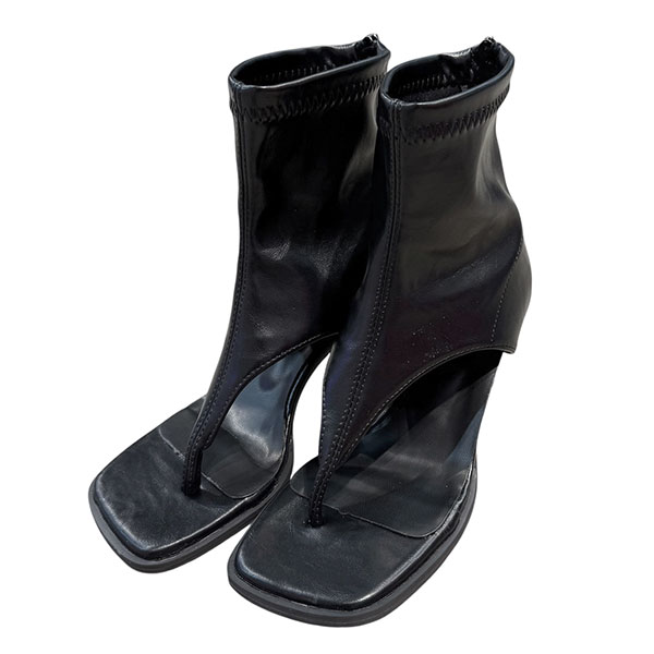 STILETTO HEEL THONG SANDAL