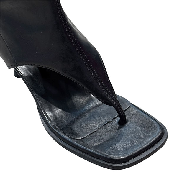 STILETTO HEEL THONG SANDAL