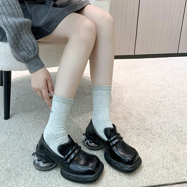 REAL LEATHER COLLEGE AIR SHOES