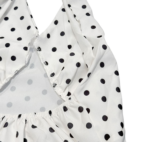 DOT HALTER ONE PIECE
