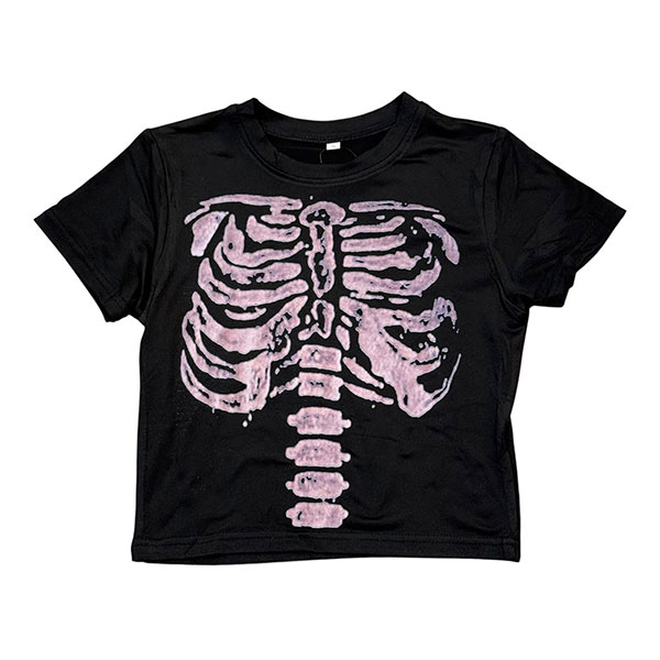BONE CROPPED T-SHIRT