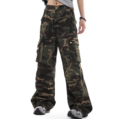 CAMO CARGO PANTS
