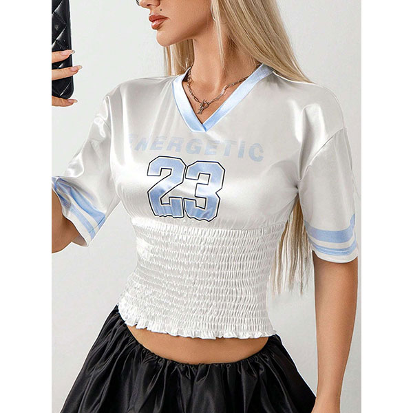 SHIRRING SPORTS SHIRT