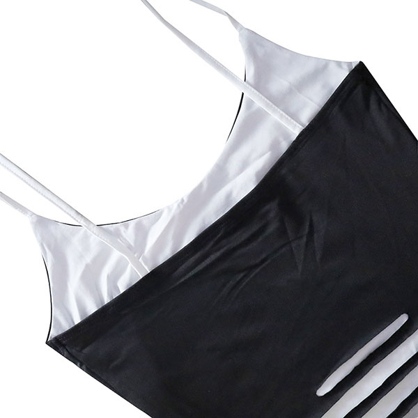 HOLLOW HALTER ONEPIECE