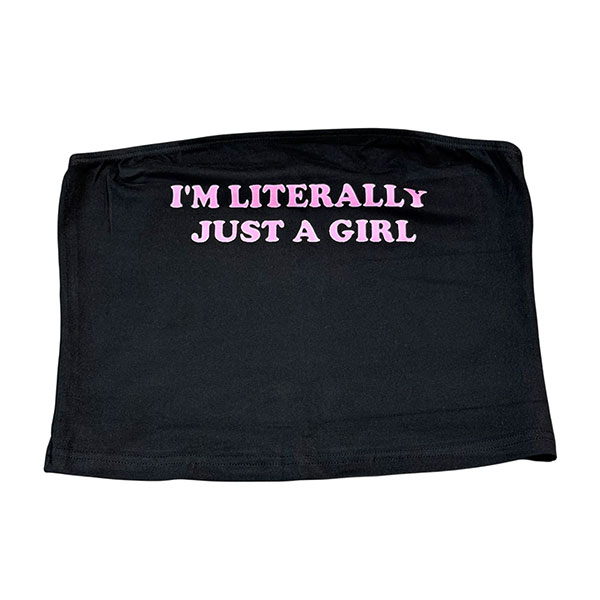 JUST A GIRL BARE TOP